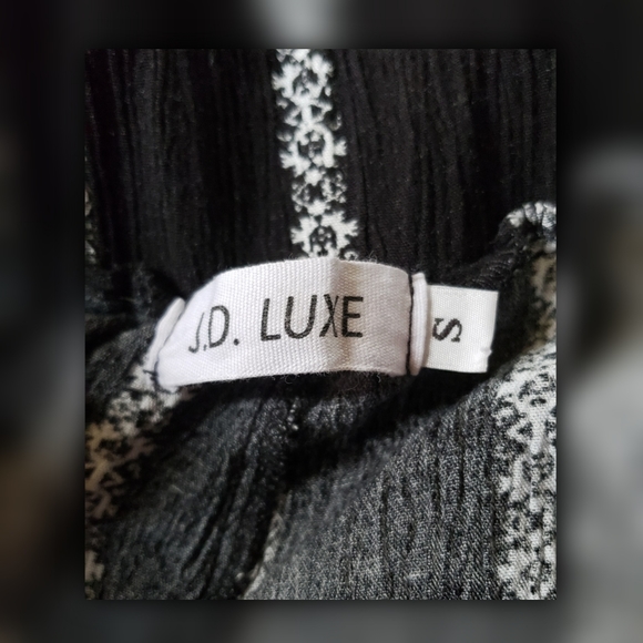 Leg slit Boho high waisted bottoms - Picture 3 of 3